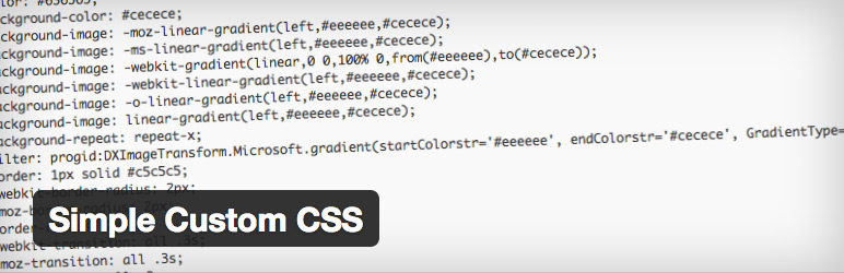 Simple Custom CSS