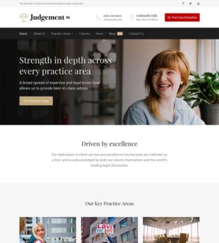 Judgement Pro WordPress theme