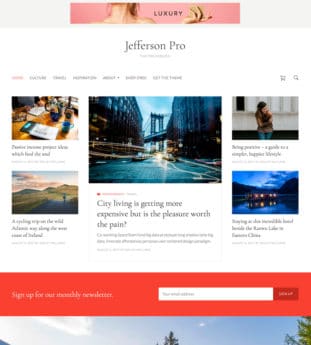 Jefferson Pro WordPress theme