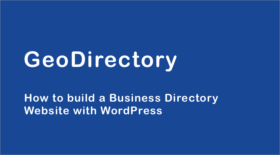 Directory Business Wordpress