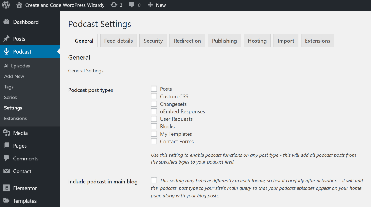 Configure basic settings